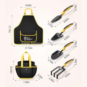 kids garden tools set for Girls Boys Children Toddler Gardening Set Outdoor Toys garden hand tool kit